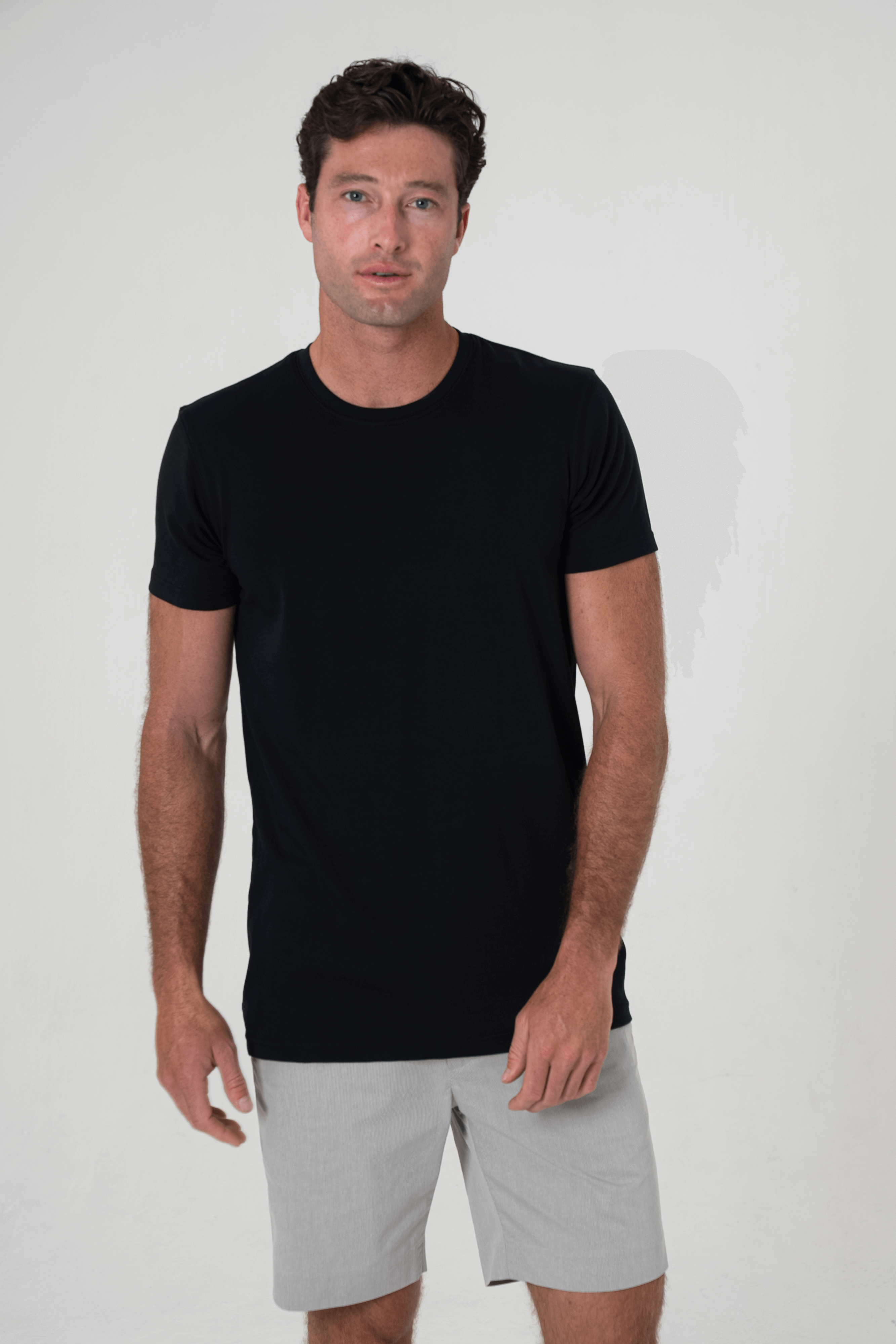 Supima cotton long torso tee for tall men